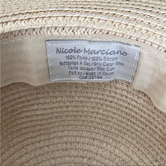 “Bonjour” straw hat - Picture 2 of 3